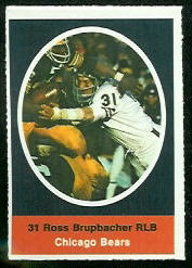 1972 Sunoco Stamps      091      Ross Brupbacher